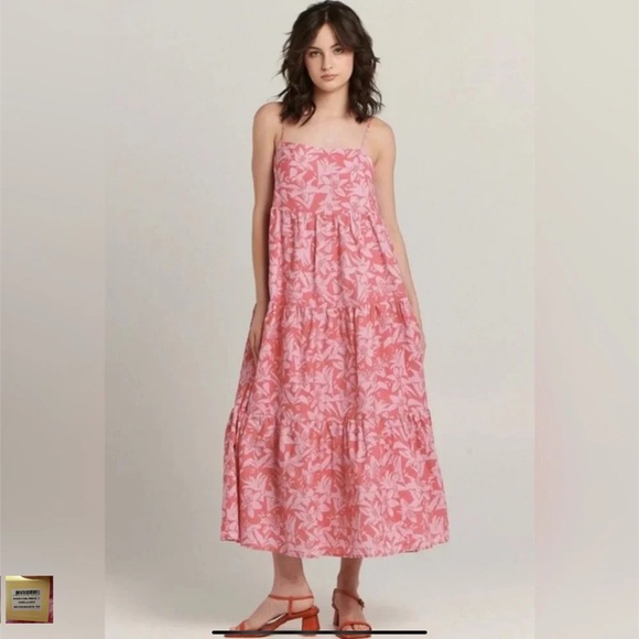 Charlie Holiday Dresses | Bnwt Anthropologie Floral Pink Dress | Color: Pink | Size: 4 | Aburky89's Closet Charlie Holiday Dresses | Bnwt Anthropologie Floral Pink Dress | Color: Pink | Size: 4 | Aburky89's Closet